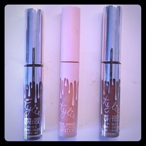 Lot of 3 Kylie Cosmetics lipstick minis